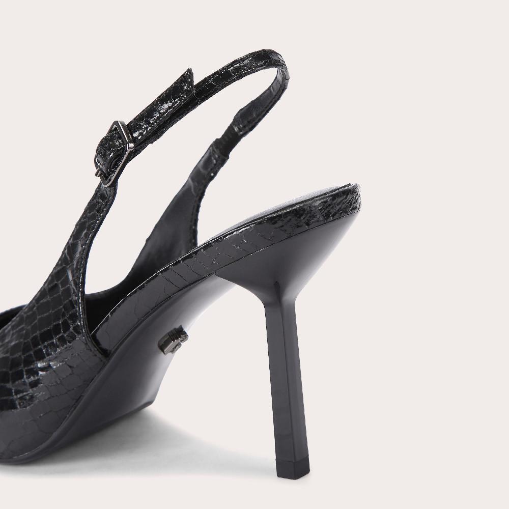 Carvela PASSION SLING COURT Passion Sling Court Black By CARVELA