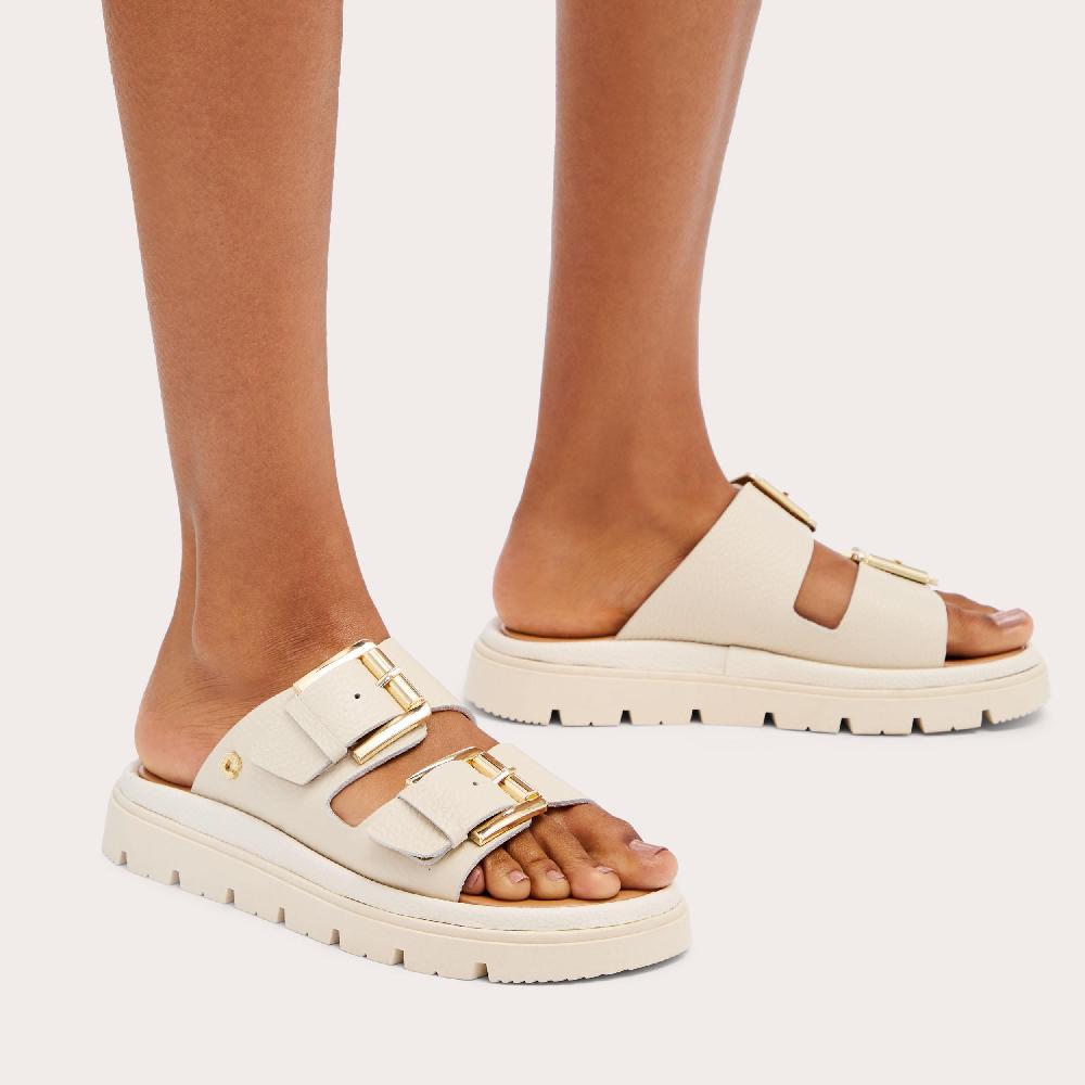 Carvela PAVILION Bone Slip On Sandal By CARVELA COMFORT