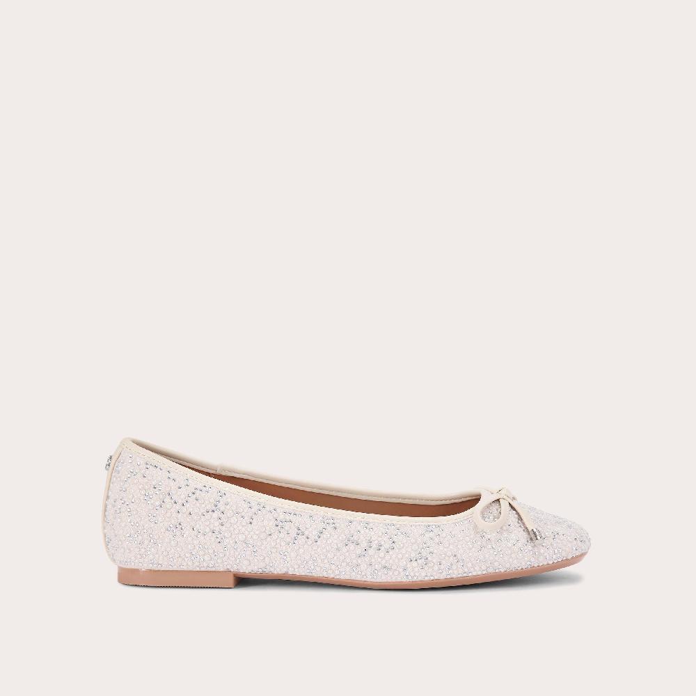 carvela PERLA BALLERINA Pearl Crystal Ballet Flat by CARVELA