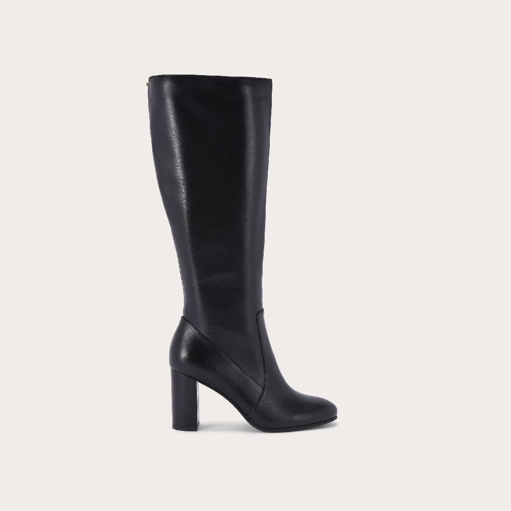 carvela POSE KNEE HIGH Black Knee High Leather Boots by CARVELA