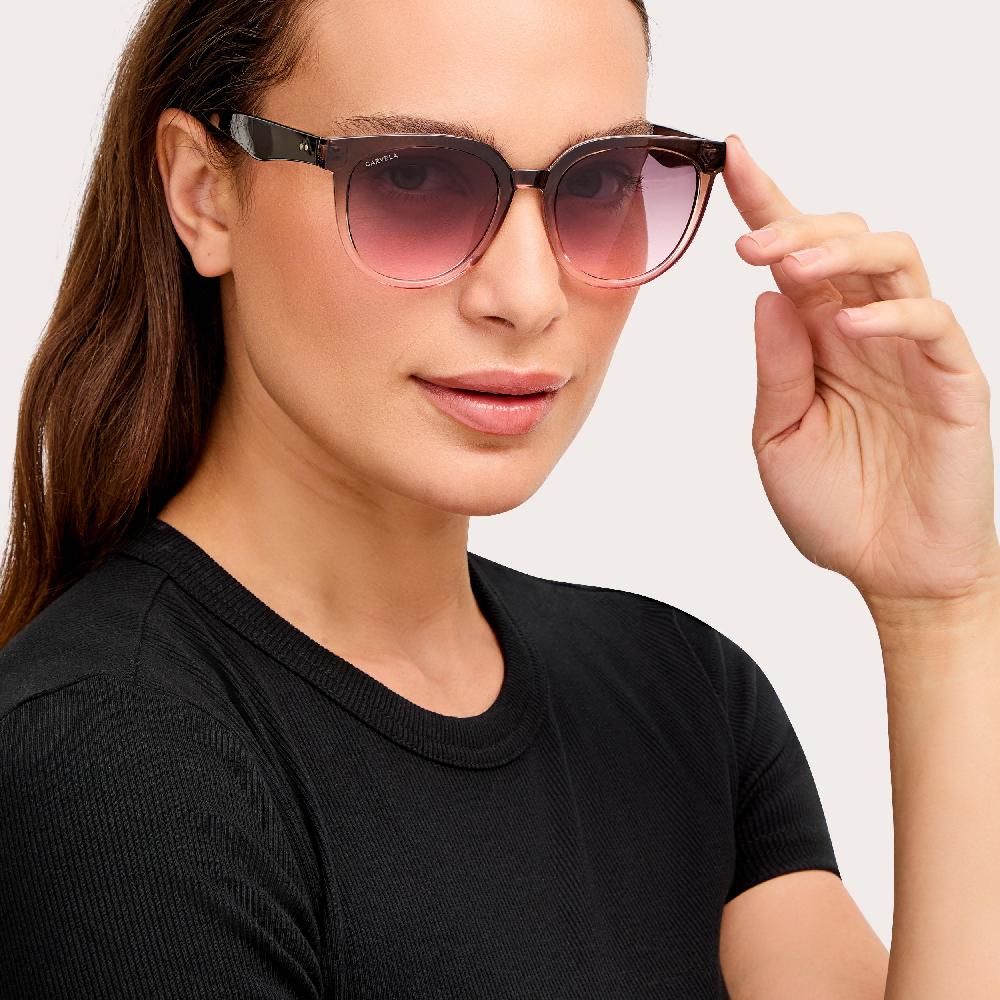 Carvela PREPPY FRAME SUNGLASSES Blush Sunglasses By CARVELA