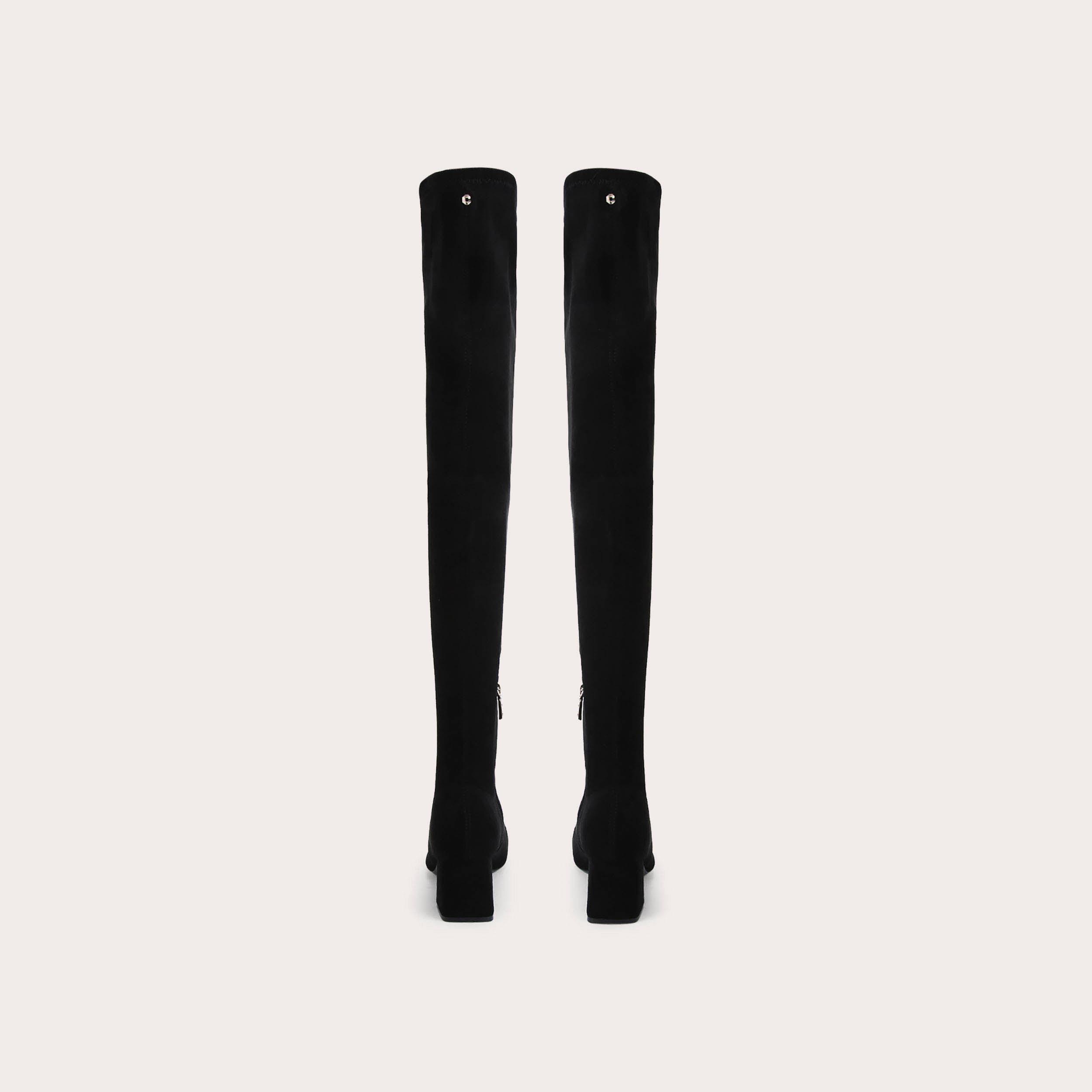 Carvela QUANT OTK Black Suedette Over The Knee Boot By CARVELA