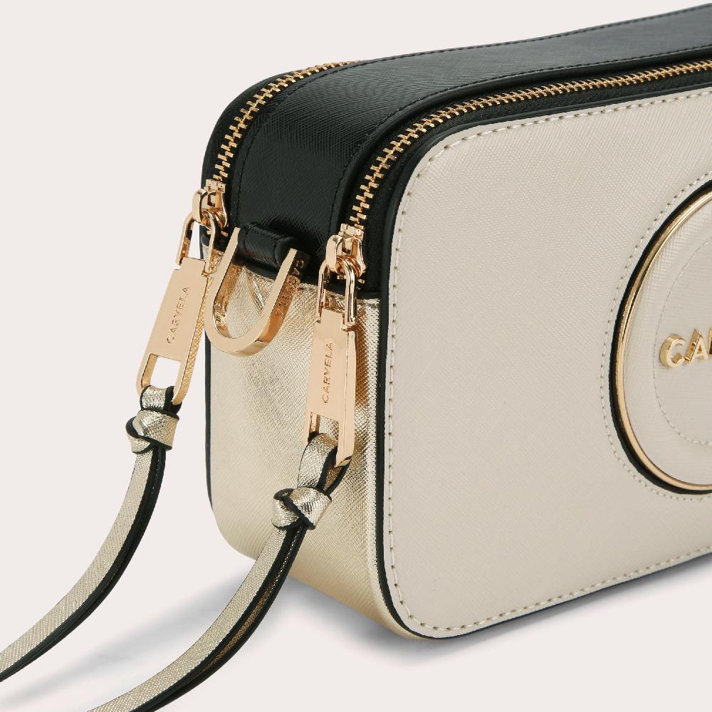 Carvela ROMA CIRCLE CAMERA Bone Circle Camera Bag By CARVELA