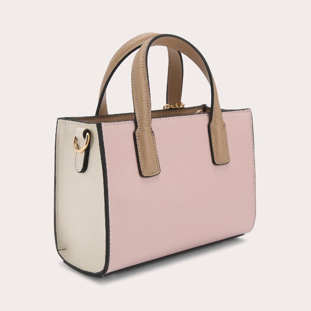 Carvela ROMA CROSSBODY Pale Pink Textured Mini Bag By CARVELA