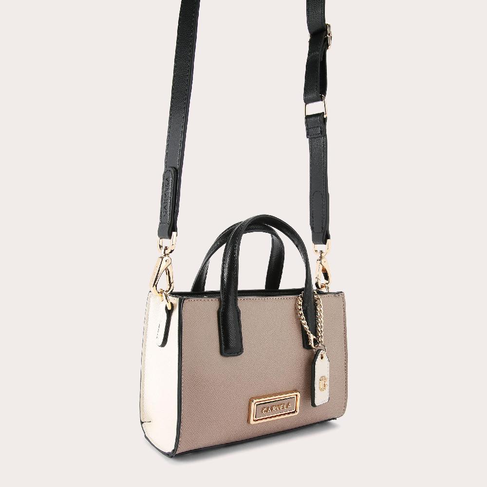 Carvela ROMA CROSSBODY Taupe Cross Body Bag By CARVELA