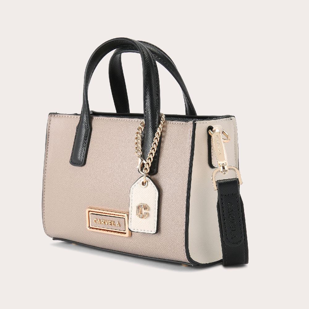 Carvela ROMA CROSSBODY Taupe Cross Body Bag By CARVELA