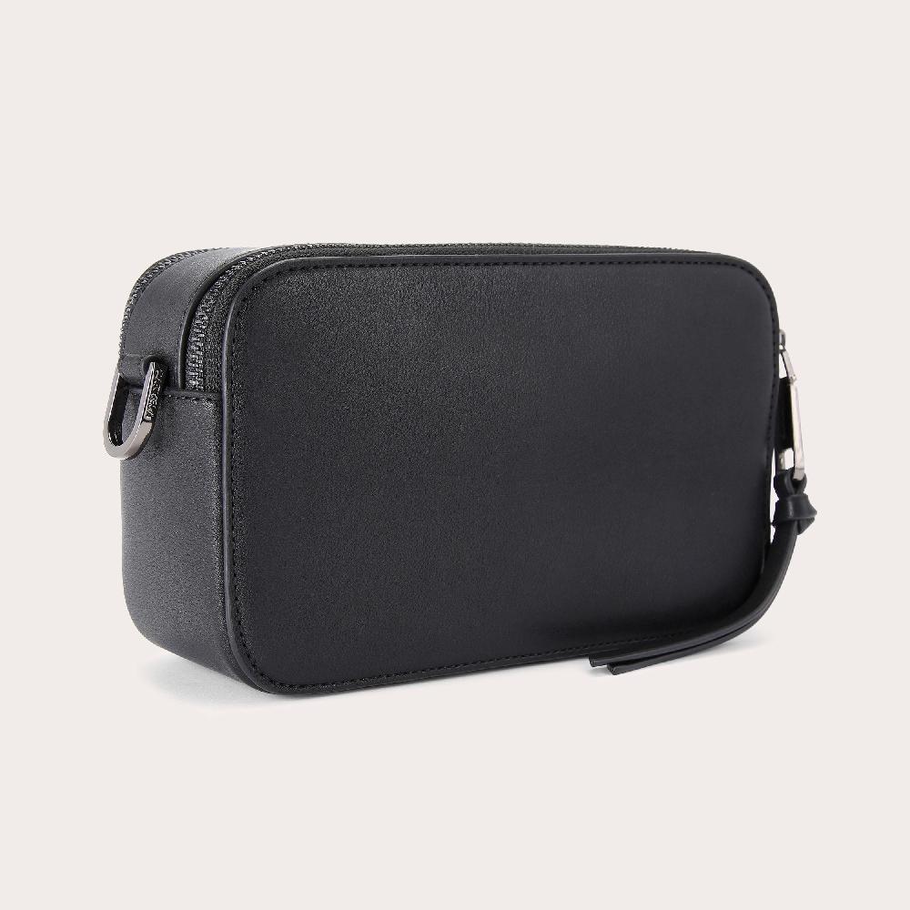 Carvela ROMA RECTANGLE CAMERA Brown Croc Camera Bag By CARVELA