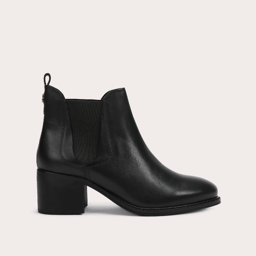 Carvela RONALD 2 Black Leather Ankle Boot By CARVELA COMFORT
