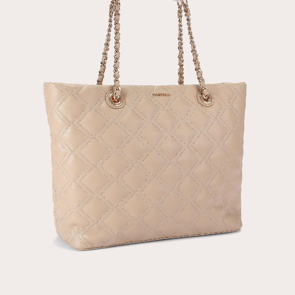 Carvela ROSA CHAIN TOTE Taupe Shoulder Tote Bag By CARVELA