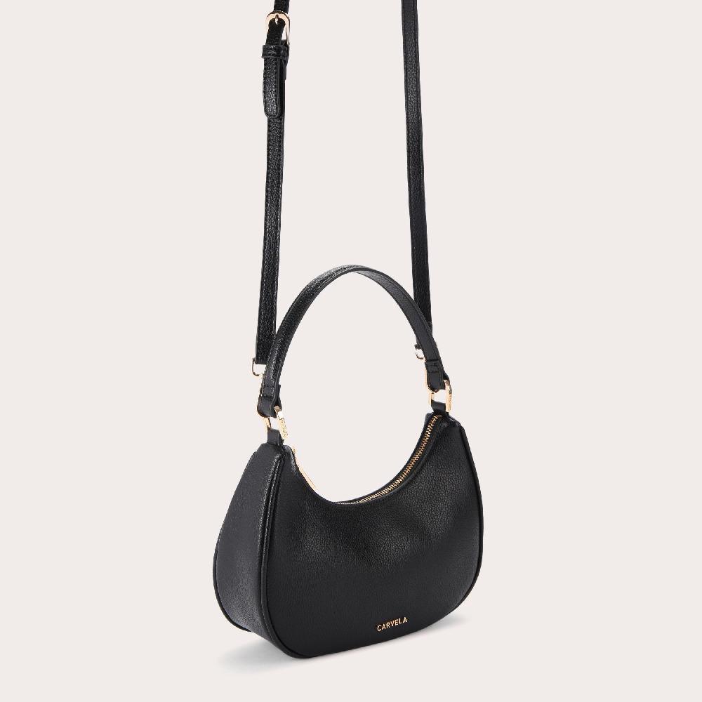 Carvela SCOOP SHOULDER BAG Black Shoulder Bag By CARVELA