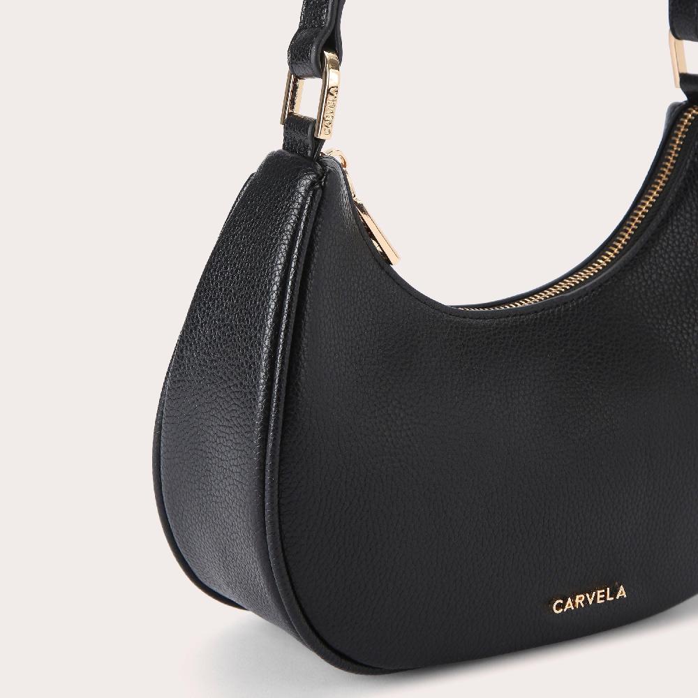 Carvela SCOOP SHOULDER BAG Black Shoulder Bag By CARVELA