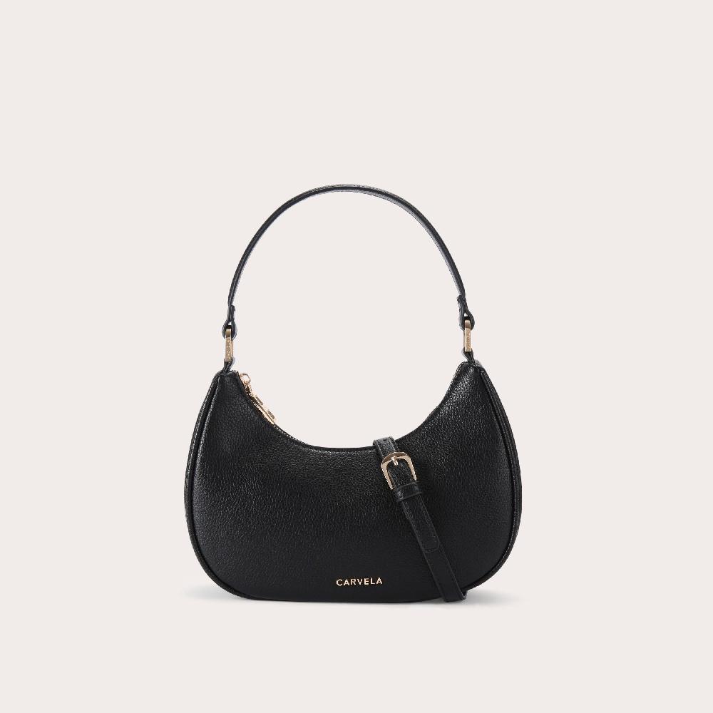 carvela SCOOP SHOULDER BAG Black Shoulder Bag by CARVELA