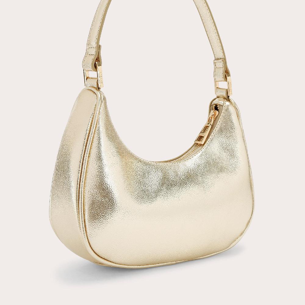 Carvela SCOOP SHOULDER BAG Gold Shoulder Bag By CARVELA