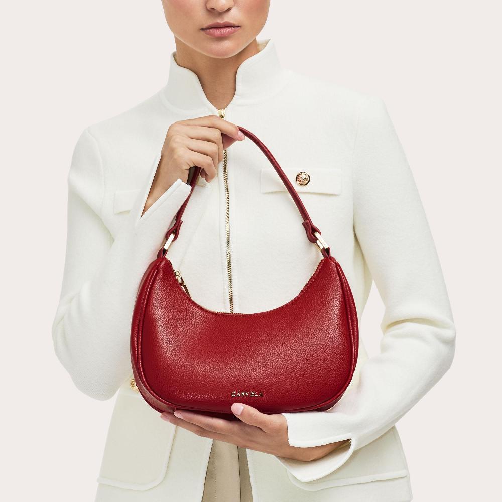 Carvela SCOOP SHOULDER BAG Red Shoulder Bag By CARVELA
