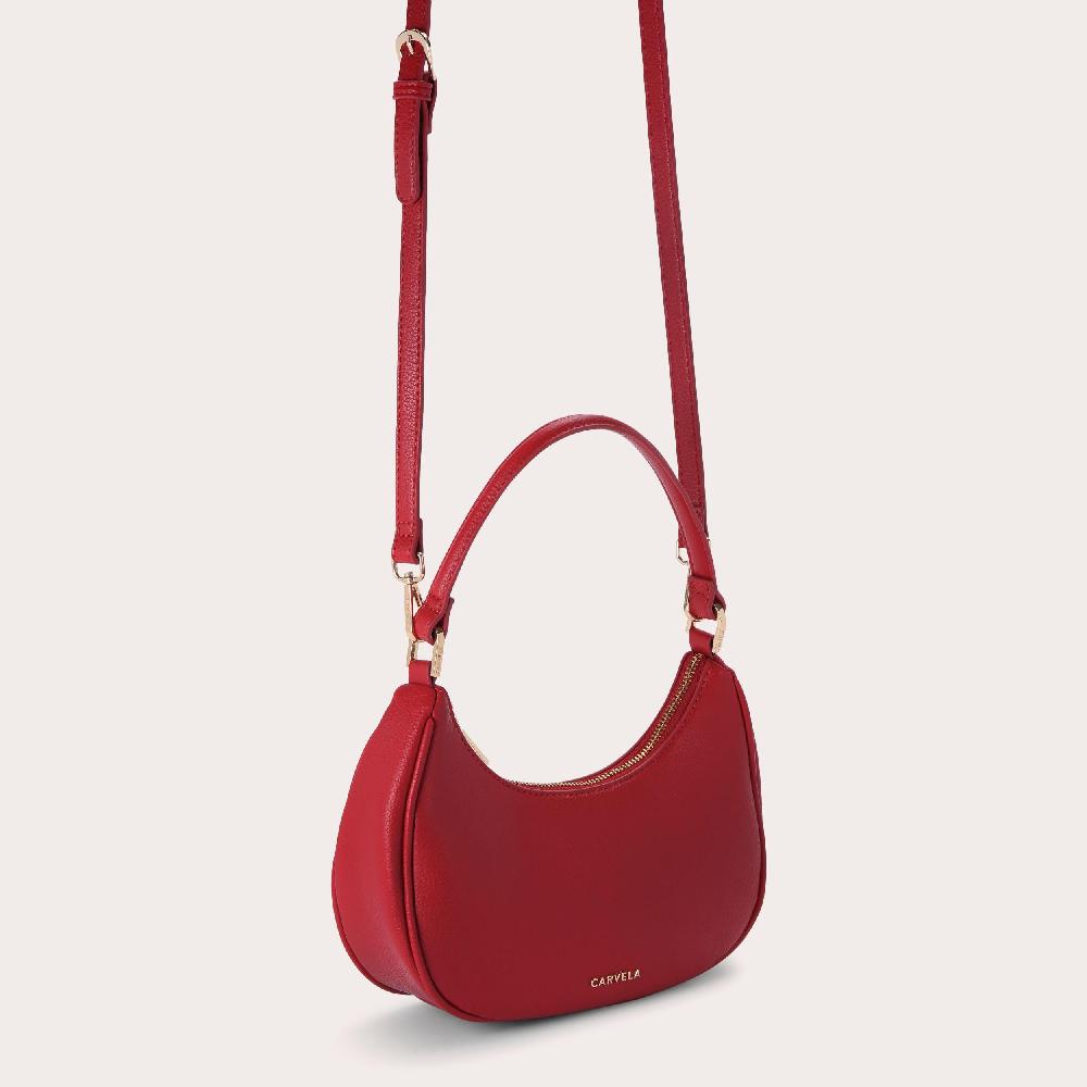 Carvela SCOOP SHOULDER BAG Red Shoulder Bag By CARVELA