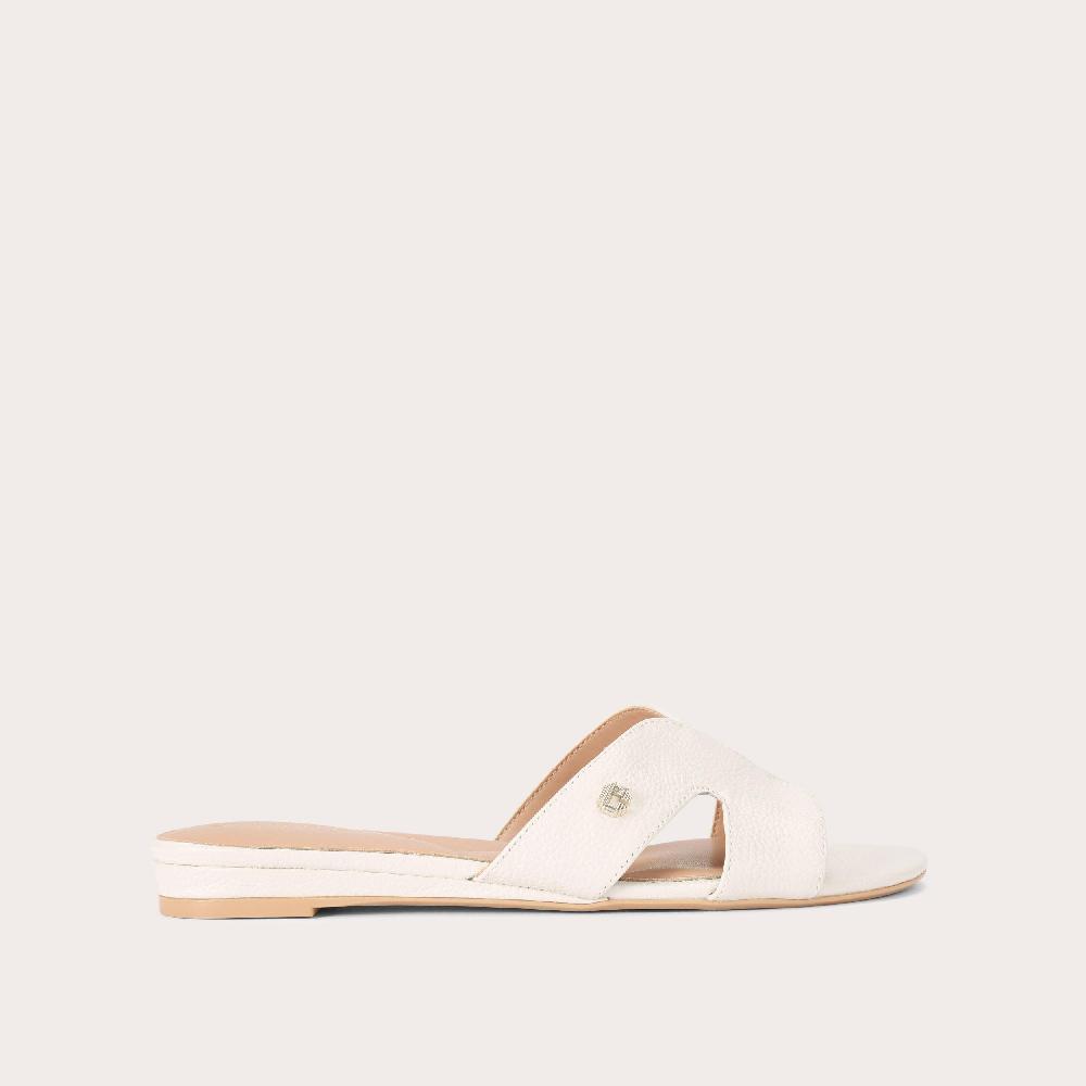 carvela SEVILLE Bone Leather Slip On Sandal by CARVELA