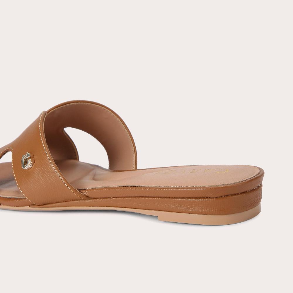 Carvela SEVILLE Tan Leather Slip On Sandals By CARVELA