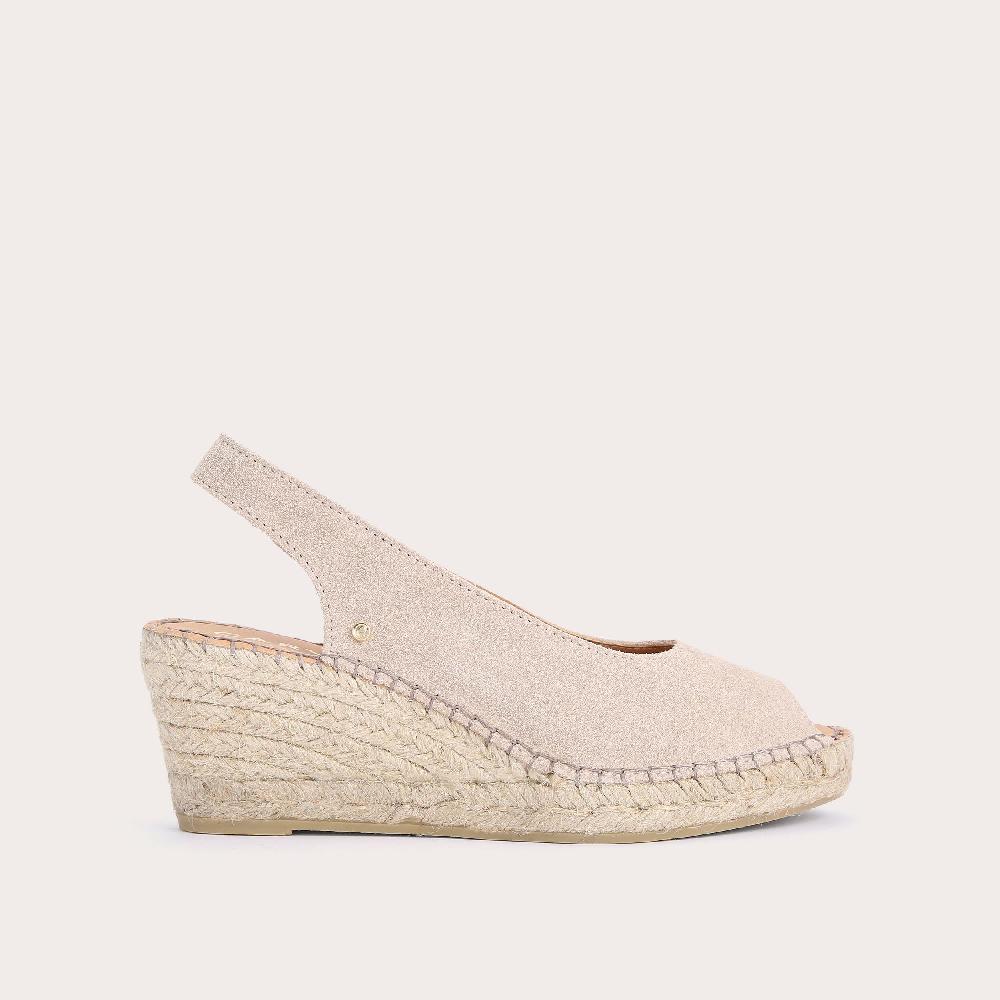 carvela SHARON Taupe Suede Espadrille Wedge Sandals by CARVELA COMFORT