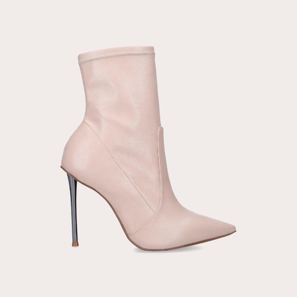 carvela SHARP BOOTIE Blush Pointed Toe Ankle Boots by CARVELA