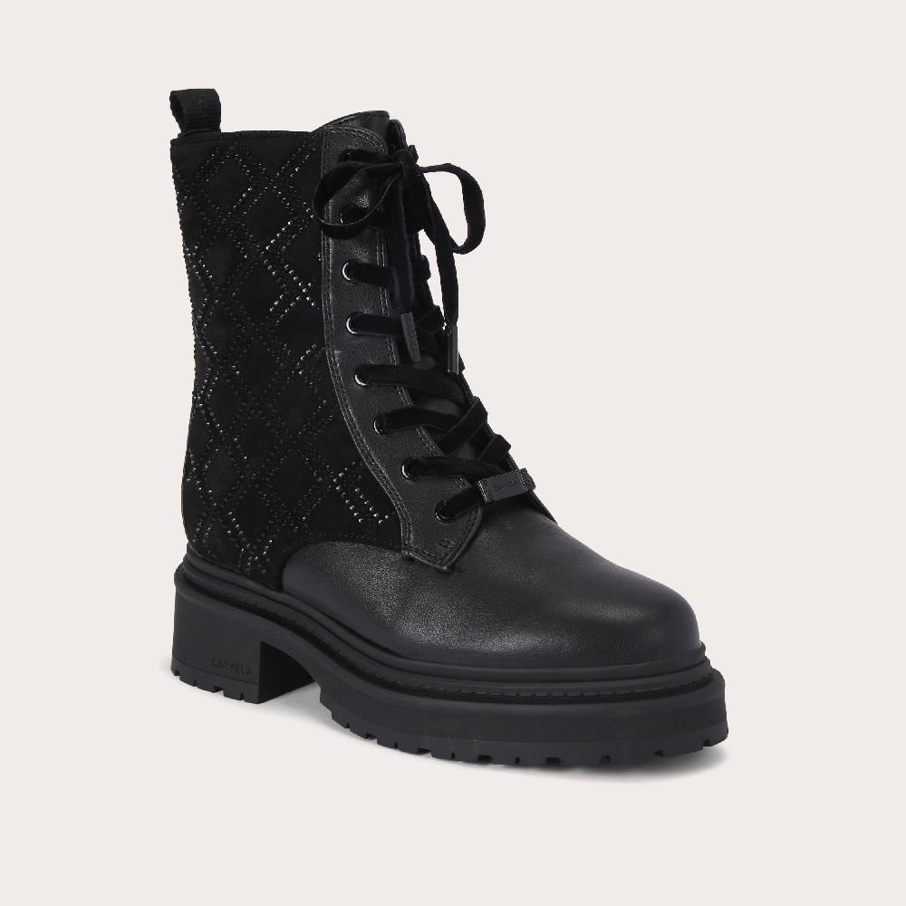 Carvela SHOW STOMPER Black Diamond Crystal Boot By CARVELA