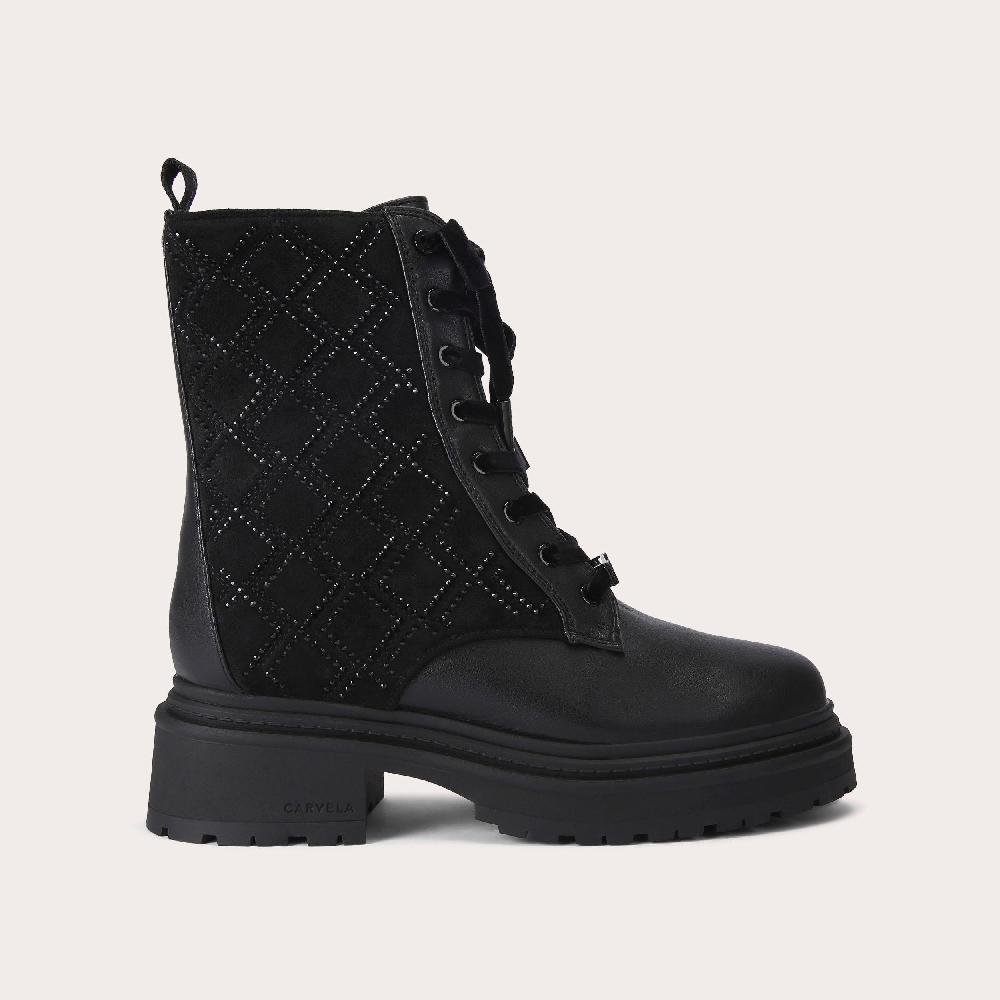 carvela SHOW STOMPER Black Diamond Crystal Boot by CARVELA