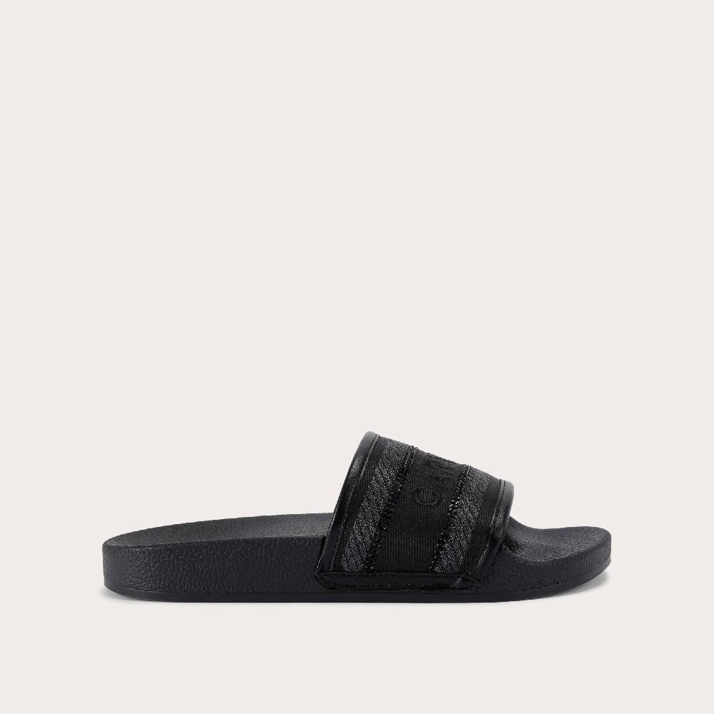 carvela SICILY SLIDER Black Slip On Sandal by CARVELA