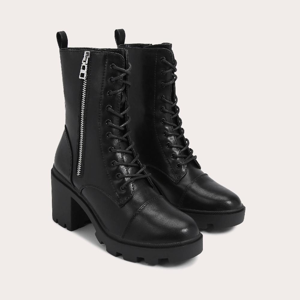 Carvela SIREN Black Lace Up Heel Ankle Boot By CARVELA