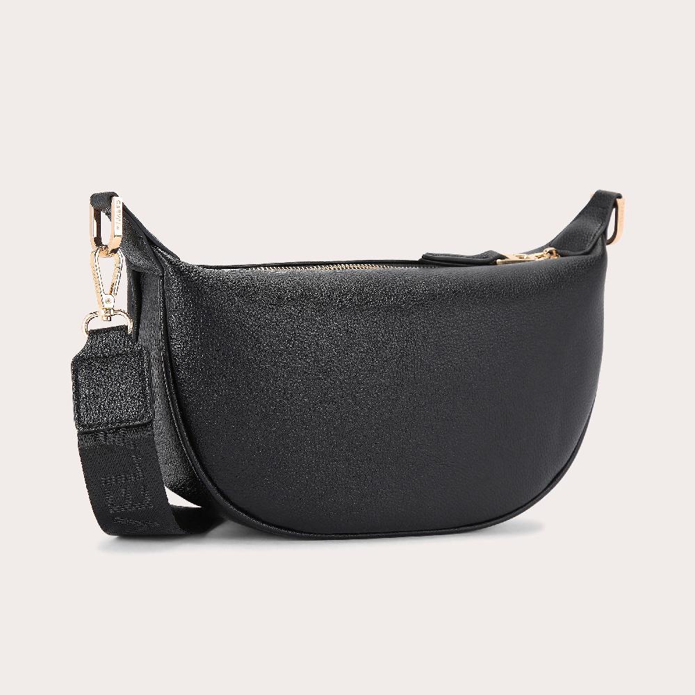 Carvela SOPHIA SLING BAG Black Textured Sling Bag By CARVELA
