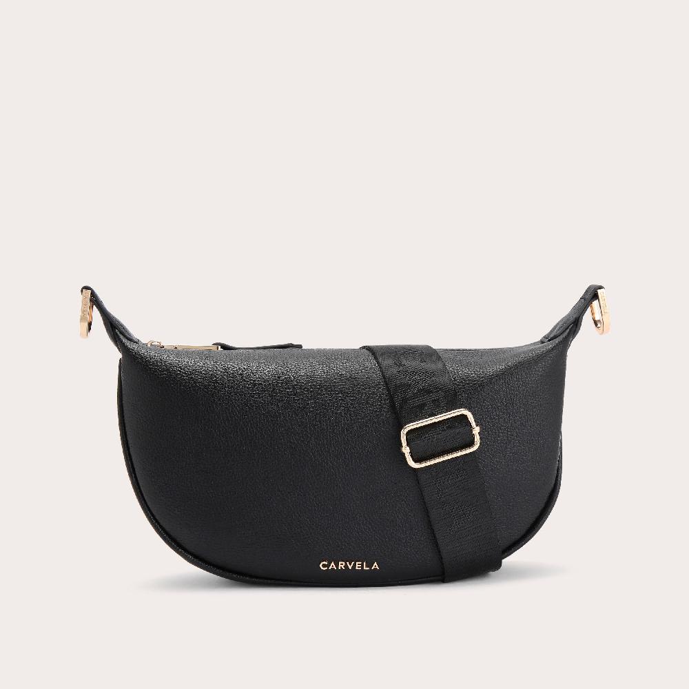 carvela SOPHIA SLING BAG Black Textured Sling Bag by CARVELA