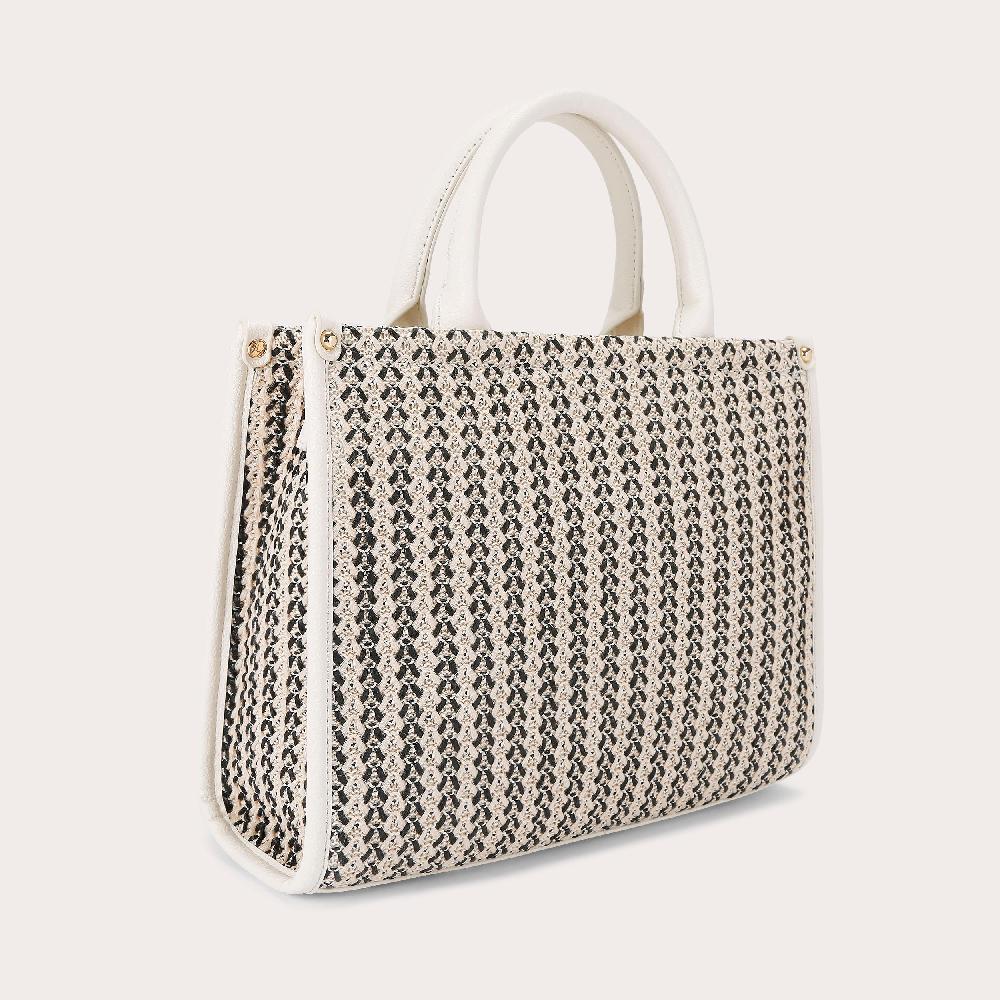 Carvela SORRENTO MIDI TOTE Woven Midi Tote Bag By CARVELA