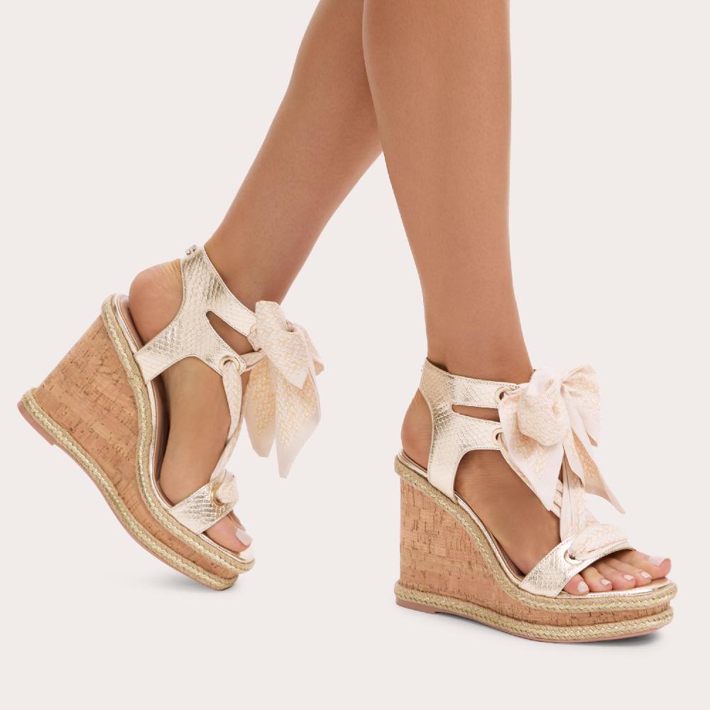 Carvela SORRENTO SCARF WEDGE Sorrento Scarf Wedge By CARVELA