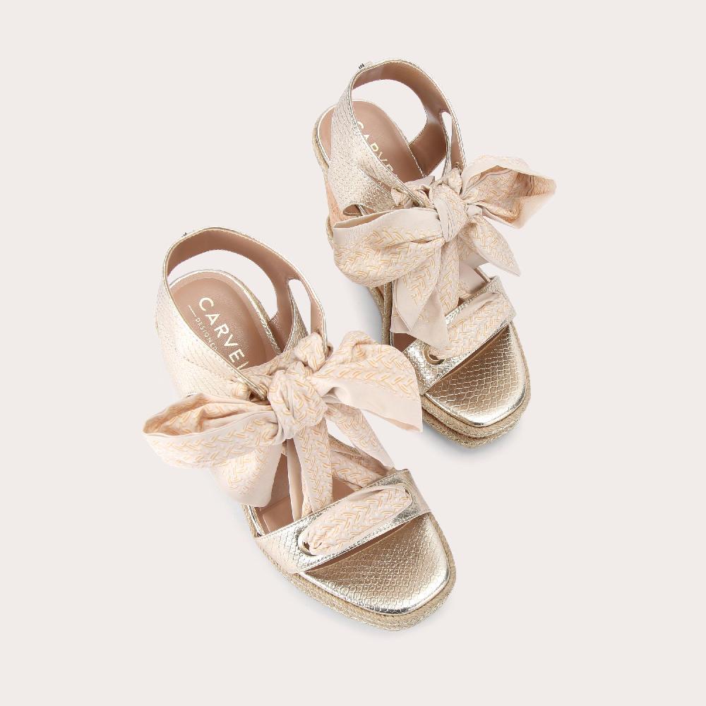 Carvela SORRENTO SCARF WEDGE Sorrento Scarf Wedge By CARVELA