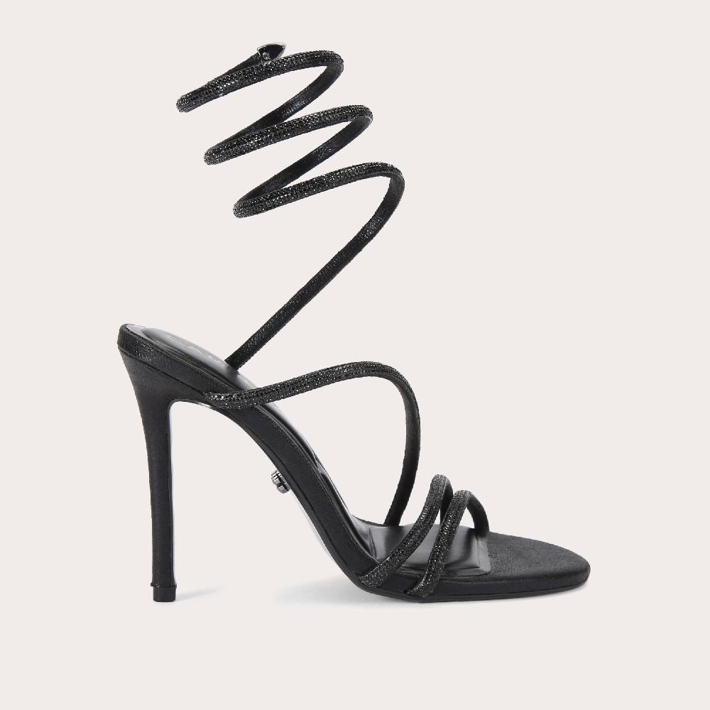 carvela SPIRAL 105 Black Crystal High Heels by CARVELA