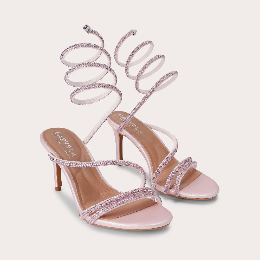 Carvela SPIRAL 80 Crystal Embellished Heel By CARVELA