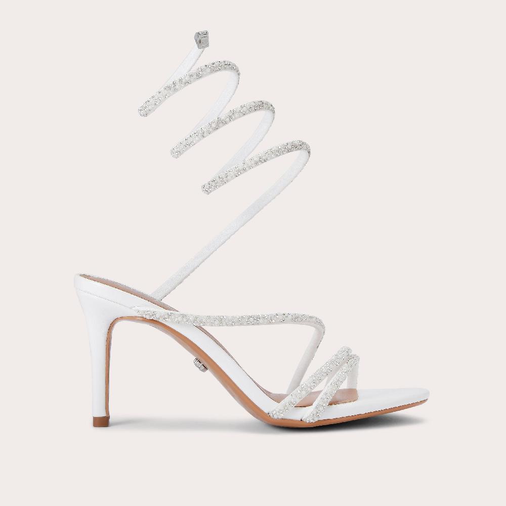 carvela SPIRAL 80 Crystal Embellished Spiral Heel by CARVELA