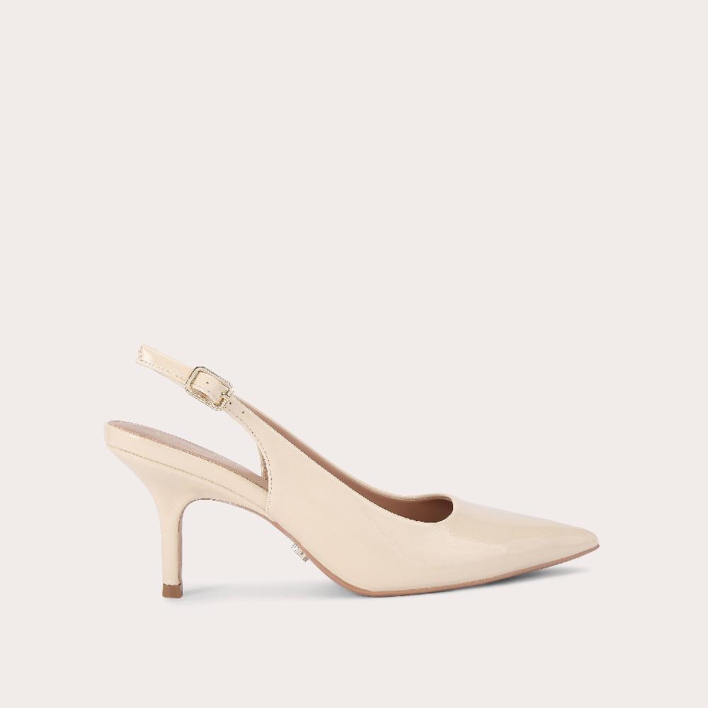 carvela SPIRIT SLING Bone Patent Heel Height by CARVELA