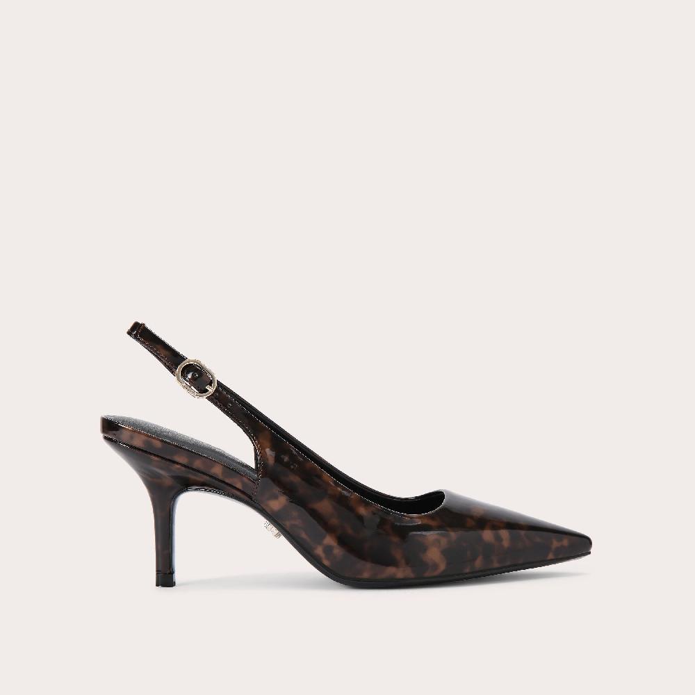 carvela SPIRIT SLING Tortoiseshell Slingback Heel by CARVELA