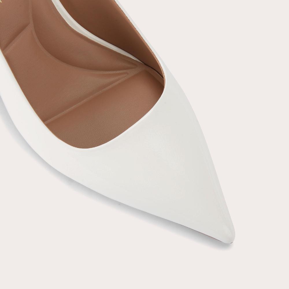Carvela SPIRIT SLING White Slingback Heel By CARVELA