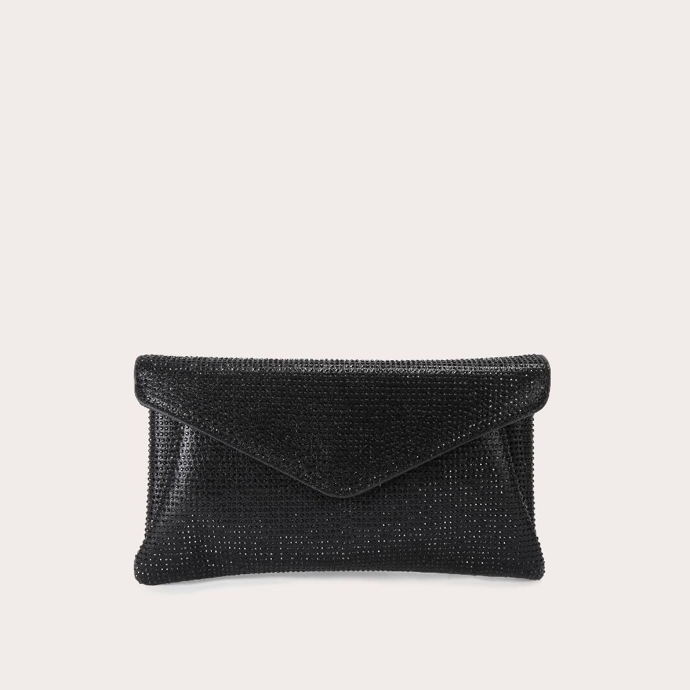carvela STARGAZE CLUTCH Black Crystal Clutch Bag by CARVELA