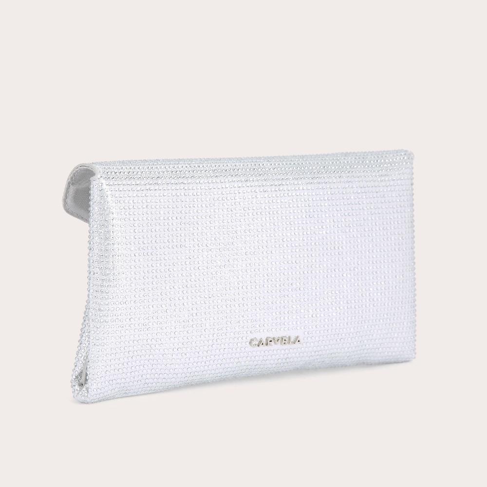Carvela STARGAZE CLUTCH Silver Clutch Bag By CARVELA