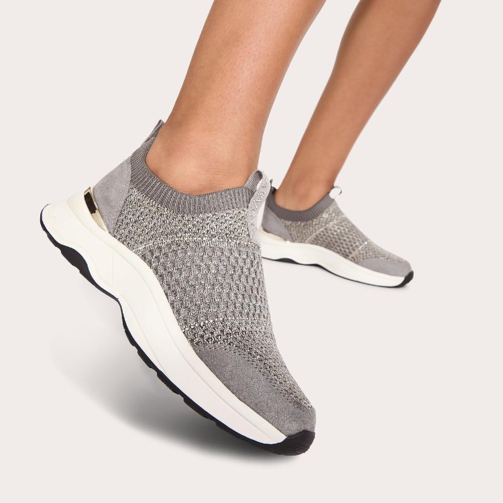 Carvela SWIFT KNIT RUNNER Taupe Swift Runner By CARVELA