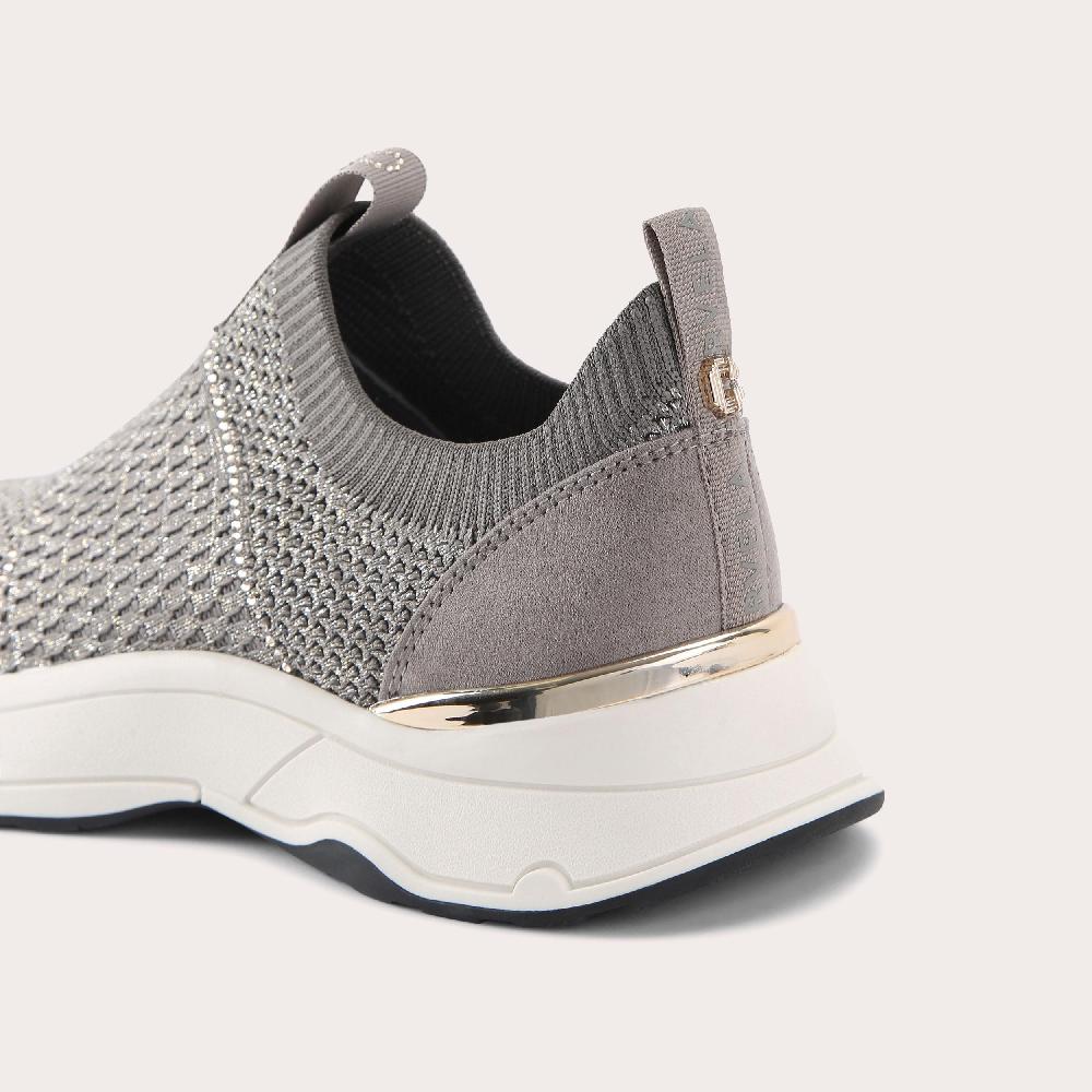 Carvela SWIFT KNIT RUNNER Taupe Swift Runner By CARVELA