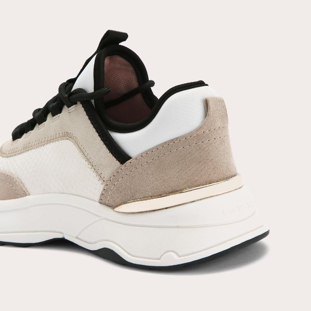 Carvela SWIFT RUNNER Bone Leather Trainer By CARVELA