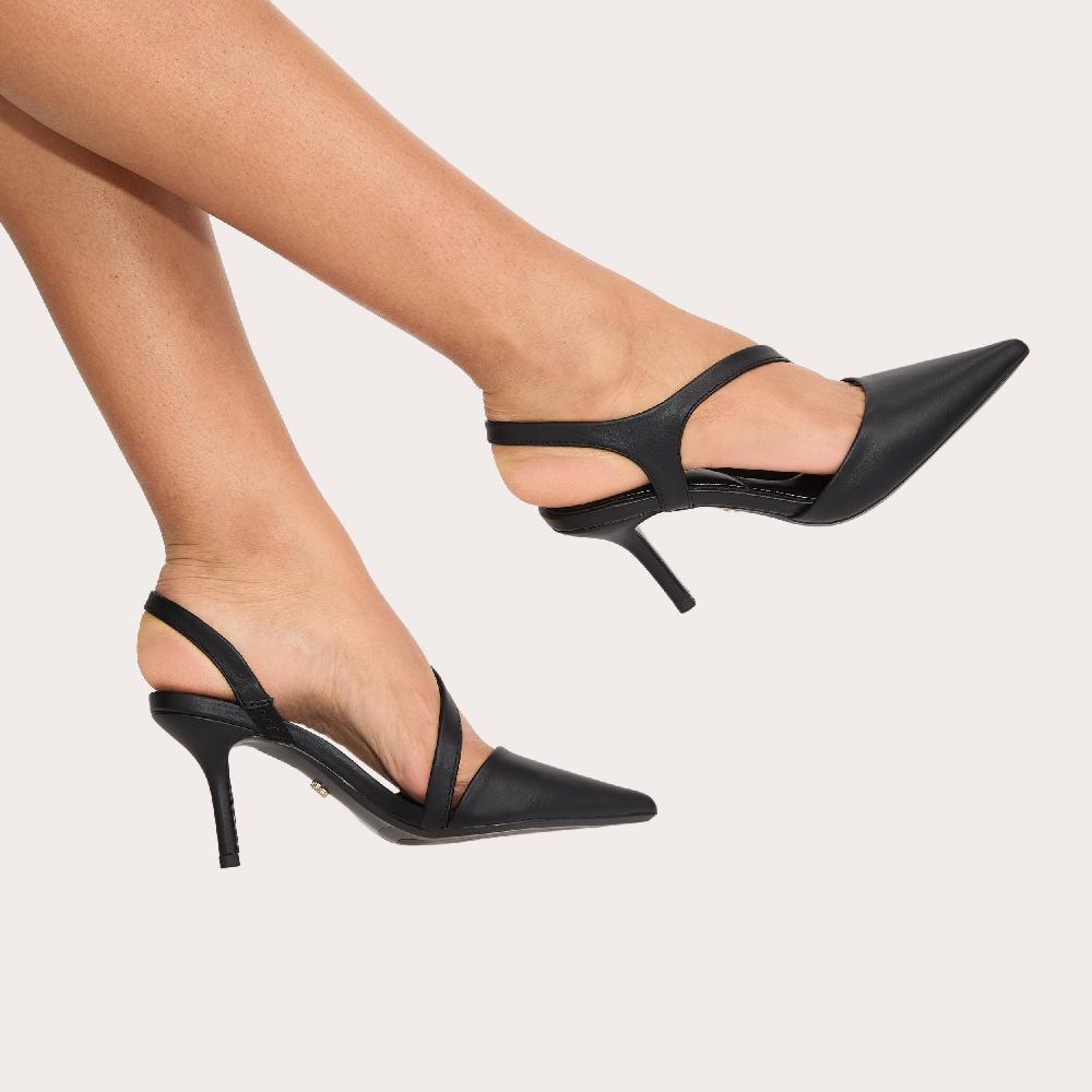 Carvela SYMMETRY COURT Black Pointed Heel By CARVELA