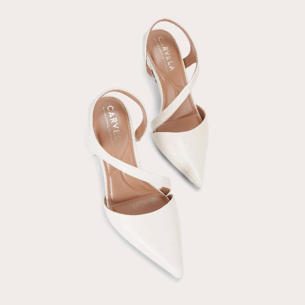 Carvela SYMMETRY COURT Bone Pointed Toe Heel By CARVELA