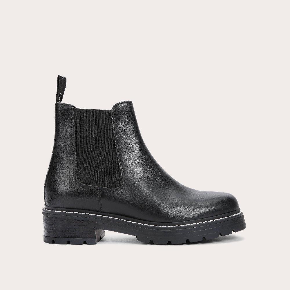 carvela TAKEN Black Chunky Sole Chelsea Boots by CARVELA