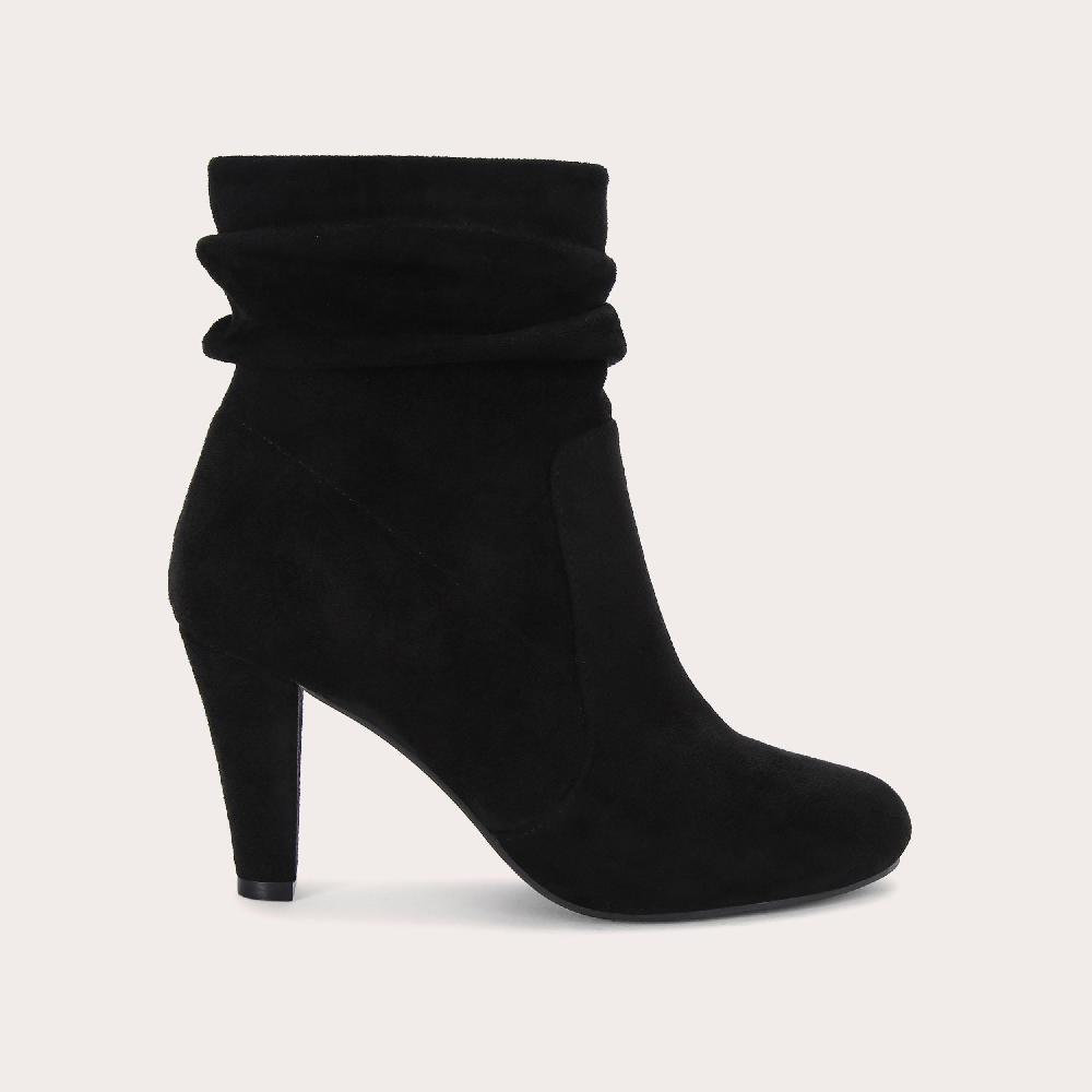 carvela TAMPA ANKLE Black Microsuede Ankle Boot by CARVELA