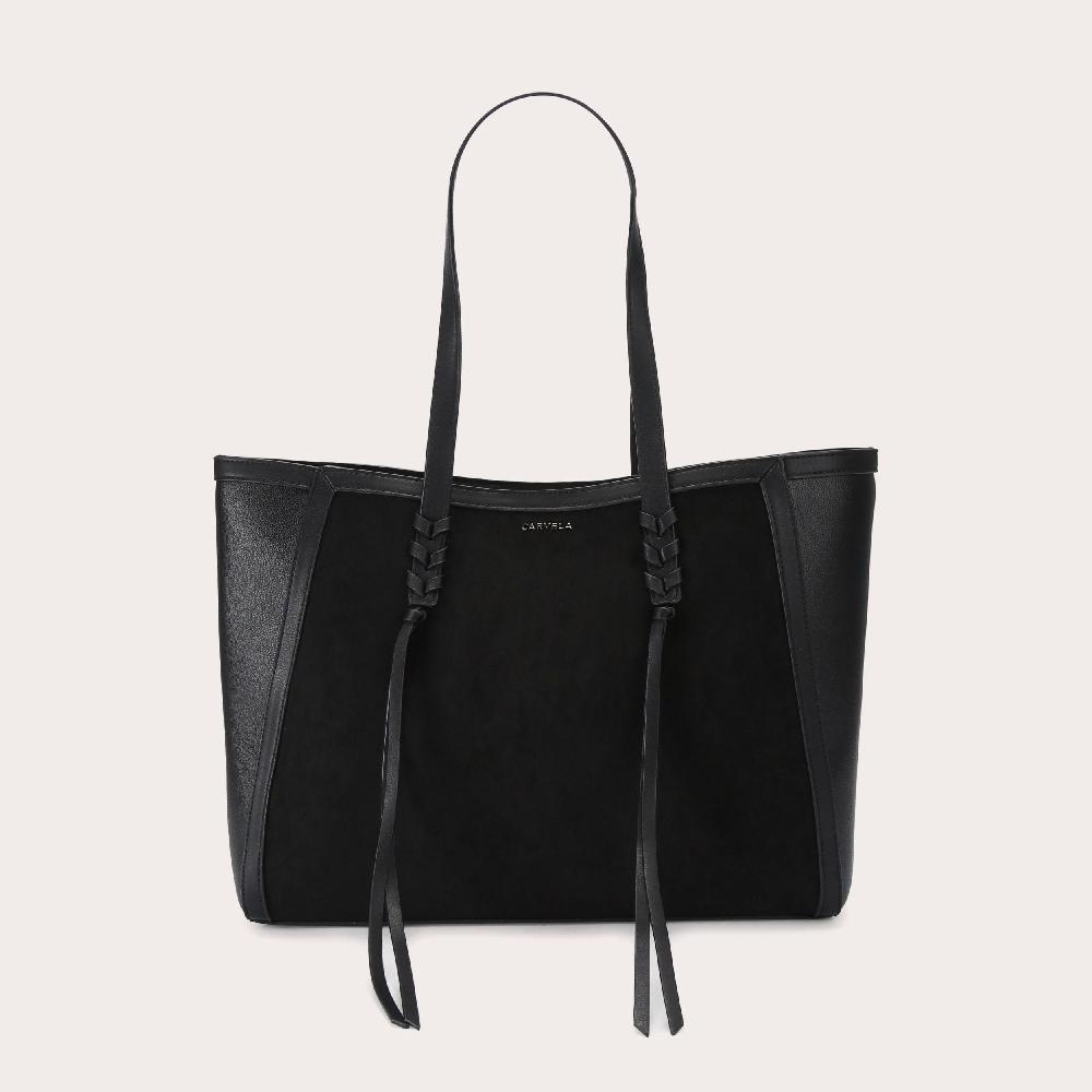 carvela TASSEL WINGED TOTE Microsuede Tote Bag by CARVELA