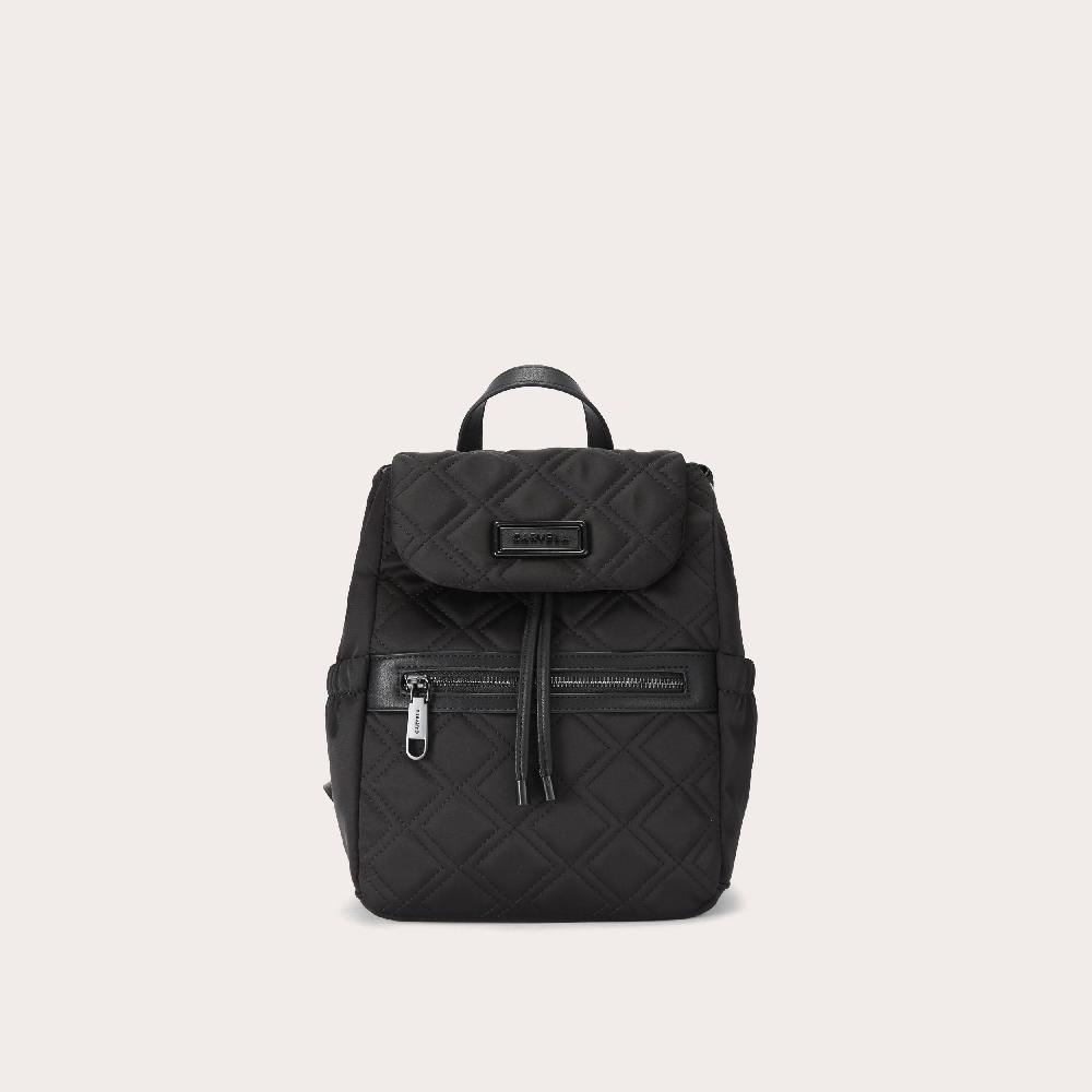 carvela TAYLOR MIDI BACKPACK Black Nylon Backpack by CARVELA