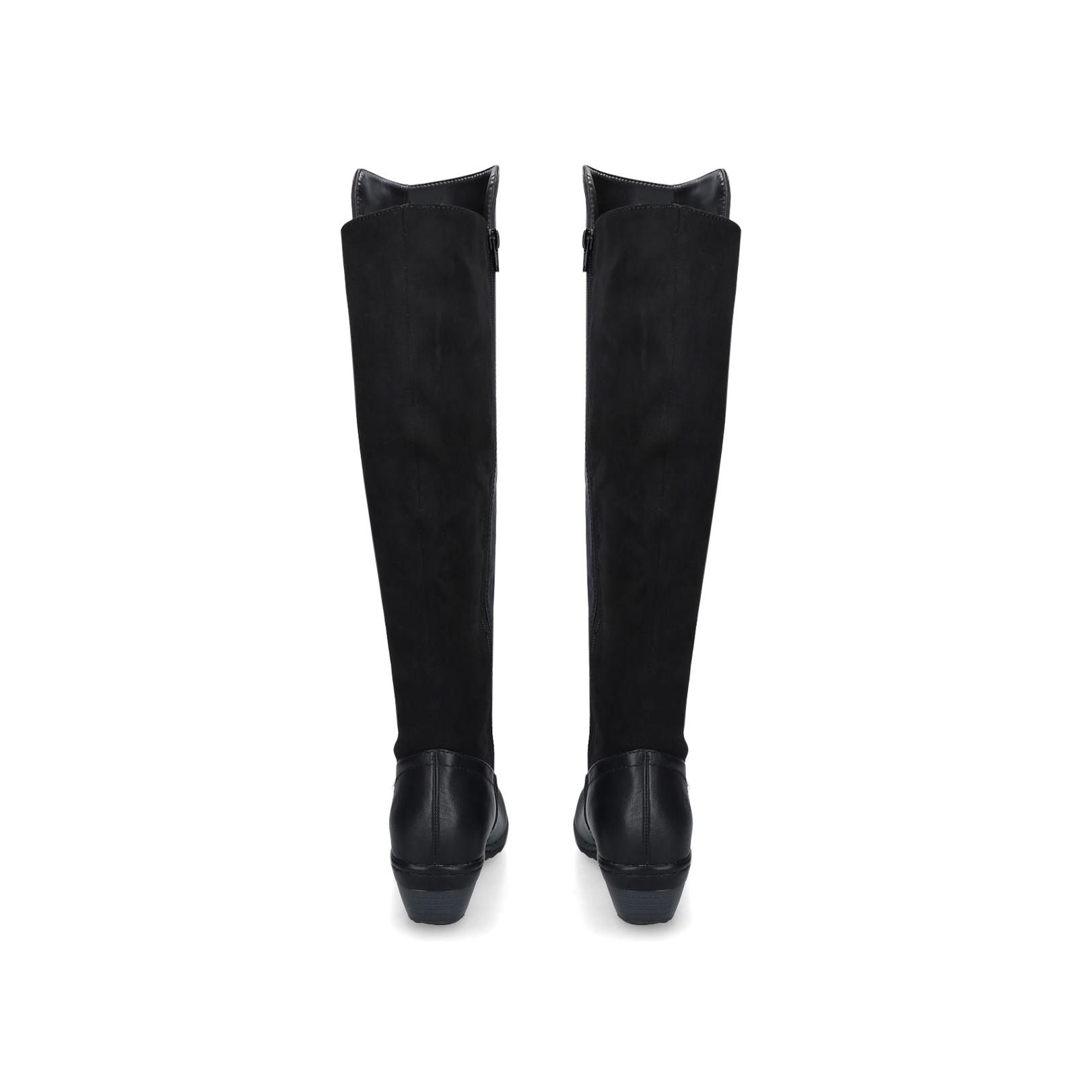 Carvela THEA Black High Leg Boots By CARVELA COMFORT